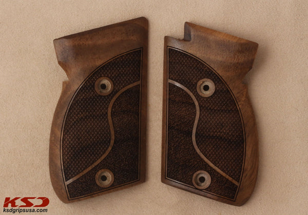 Sig Sauer P230 P232 Model Compatible Walnut Grip for Replacement (with Half Pattern)