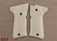 Beretta 92 Compact Ivory Acrylic