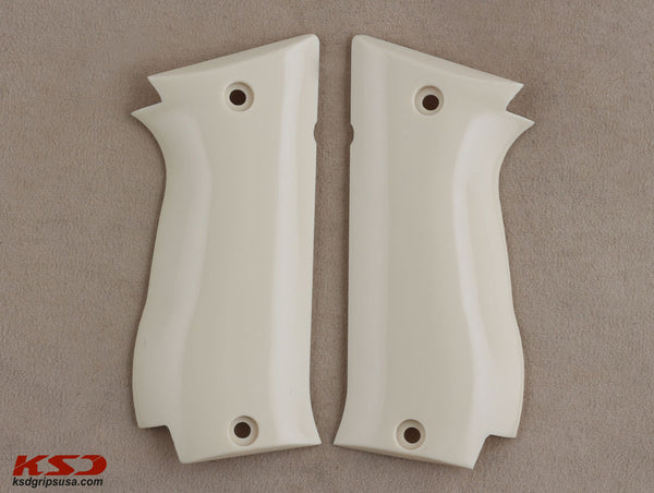 Sarsılmaz K2 45 model Compatible Ivory Acrylic Grip for Replacement