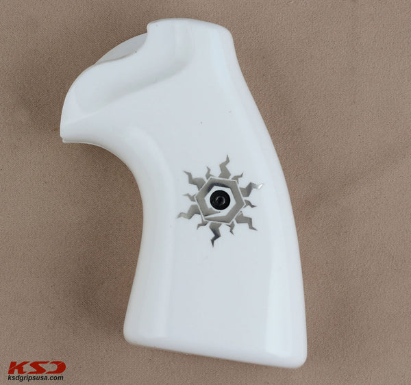 Colt Python / Officer Model Match White Acrylic