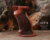 SIG P210 Target S Heavy Frame P210-5 / P210-6 Model (with lanyard ring) Compatible Rosewood Grip for Replacement