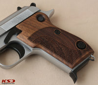 Beretta M1951 Model Compatible Walnut Grip for Replacement (with Half Pattern)