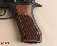 Jericho 941 F FS Baby Eagle Model Compatible Rosewood Grip for Replacement (9mm and .41)