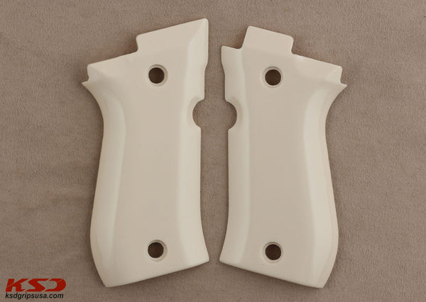 Cheetah 81 81BB 81F 81FS 84 84BB 84F 84FS Model Compatible Ivory Acrylic Grip for Replacement