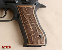 Jericho .45 Acp Compatible Walnut Grip Replacement