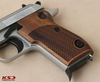 Beretta M1951 Model Compatible Walnut Grip for Replacement (with Python Pattern)