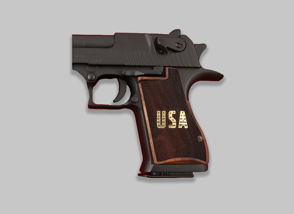 Desert Eagle Walnut, Brass