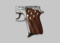 Smith Wesson 3913TSW Grip Walnut, Silver