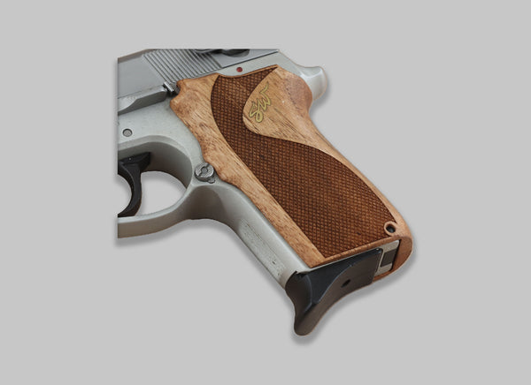 Smith Wesson 6906 Walnut, Brass